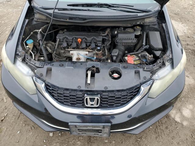 19XFB2F83DE251203 - 2013 HONDA CIVIC EX BLACK photo 11