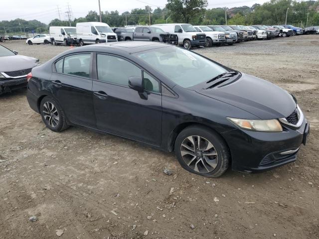 19XFB2F83DE251203 - 2013 HONDA CIVIC EX BLACK photo 4