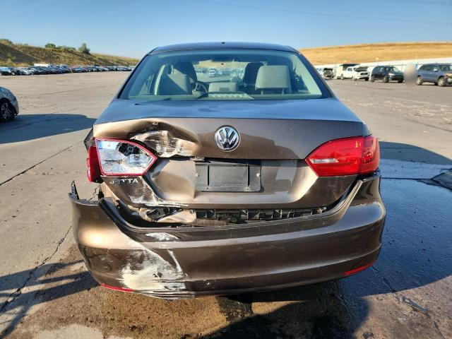 3VW1K7AJ4DM272033 - 2013 VOLKSWAGEN JETTA BASE ყავისფერი ფოტო 6