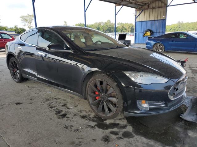 5YJSA1DP5DFP07055 - 2013 TESLA MODEL S Noir photo 4