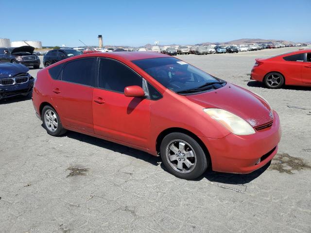 JTDKB20U073282537 - 2007 TOYOTA PRIUS RED photo 4