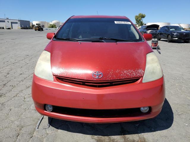 JTDKB20U073282537 - 2007 TOYOTA PRIUS RED photo 5