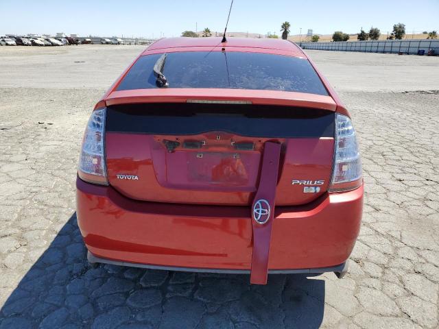 JTDKB20U073282537 - 2007 TOYOTA PRIUS RED photo 6