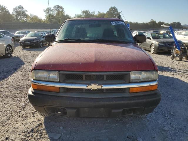 1GCDT19W3Y8225094 - 2000 CHEVROLET S TRUCK S10 RED photo 5