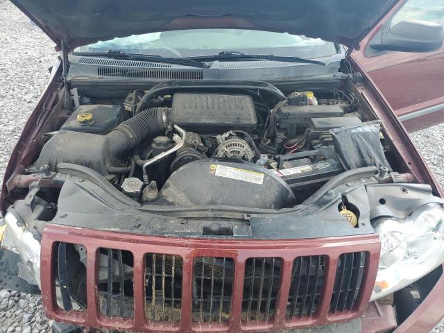1J8HR48P97C579251 - 2007 JEEP GRAND CHEROKEE LAREDO MAROON photo 12
