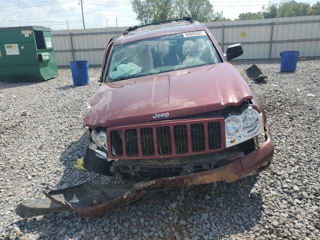 1J8HR48P97C579251 - 2007 JEEP GRAND CHEROKEE LAREDO MAROON photo 5