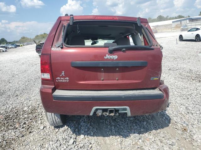 1J8HR48P97C579251 - 2007 JEEP GRAND CHEROKEE LAREDO MAROON photo 6