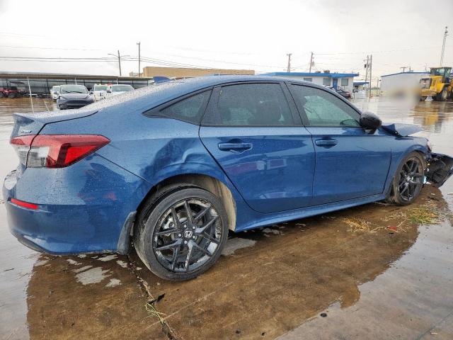 2HGFE4F87SH339144 - 2025 HONDA CIVIC SPORT BLUE photo 3
