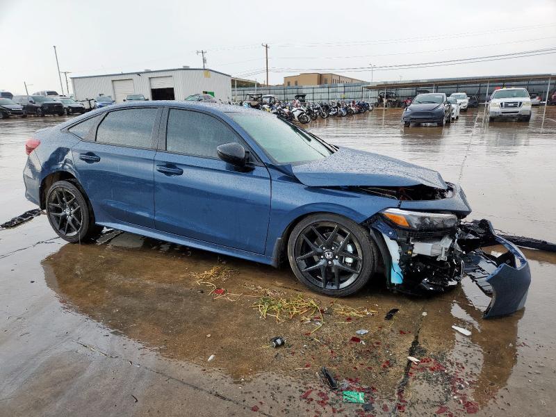 2HGFE4F87SH339144 - 2025 HONDA CIVIC SPORT BLUE photo 4