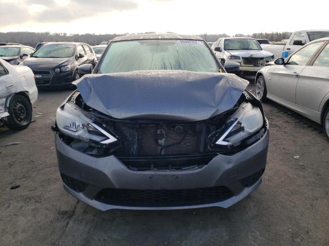 3N1AB7AP9HY268309 - 2017 NISSAN SENTRA S GRAY photo 5