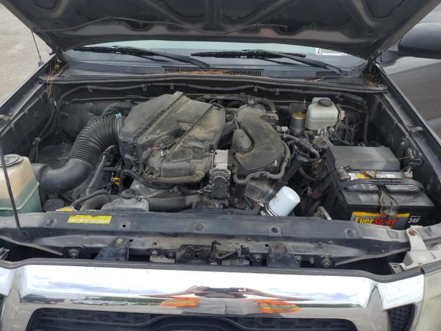 5TFUU4EN2BX001257 - 2011 TOYOTA TACOMA ACCESS CAB ნაცრისფერი ფოტო 11