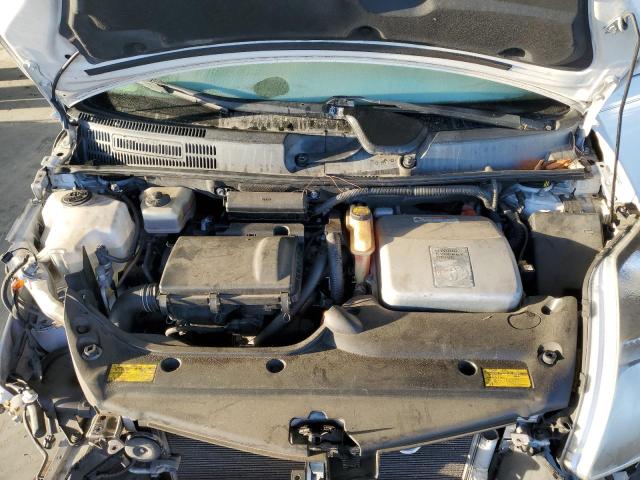 JTDKB20U273256716 - 2007 TOYOTA PRIUS WHITE photo 11