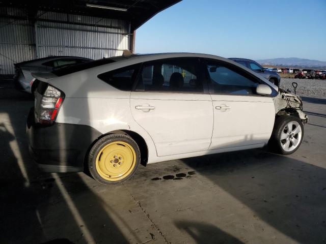 JTDKB20U273256716 - 2007 TOYOTA PRIUS WHITE photo 3