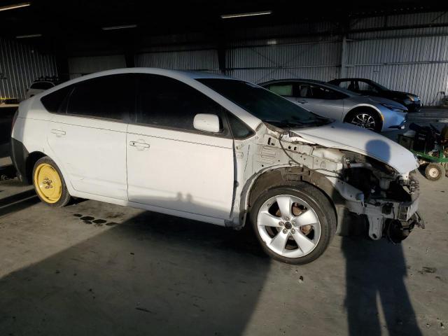 JTDKB20U273256716 - 2007 TOYOTA PRIUS WHITE photo 4