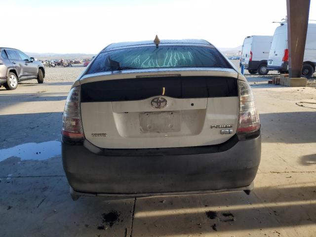 JTDKB20U273256716 - 2007 TOYOTA PRIUS WHITE photo 6