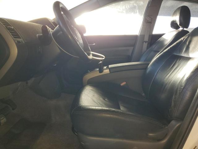 JTDKB20U273256716 - 2007 TOYOTA PRIUS WHITE photo 7