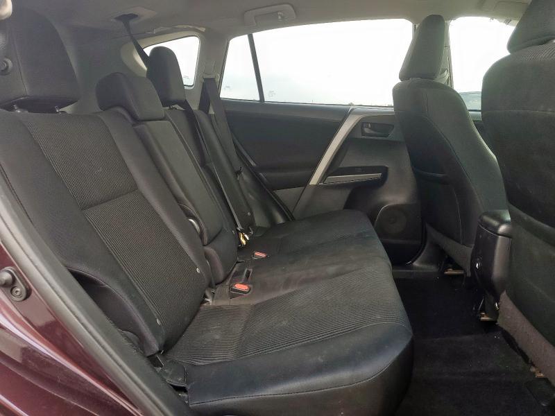 2T3ZFREV4HW376190 - 2017 TOYOTA RAV4 LE 勃艮第红 照片 11