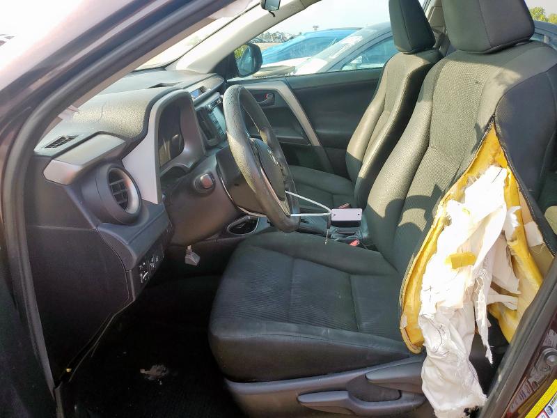 2T3ZFREV4HW376190 - 2017 TOYOTA RAV4 LE 勃艮第红 照片 7