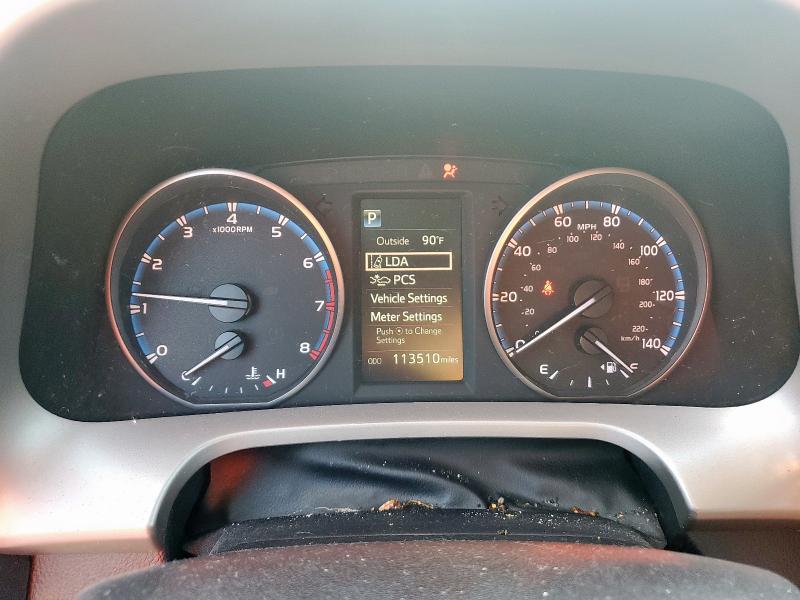 2T3ZFREV4HW376190 - 2017 TOYOTA RAV4 LE 勃艮第红 照片 9