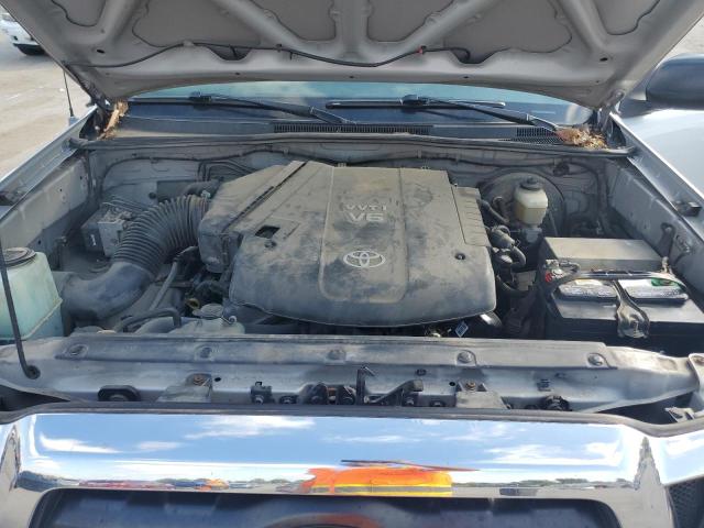 5TEJU62N98Z515370 - 2008 TOYOTA TACOMA DOUBLE CAB PRERUNNER SILVER photo 11