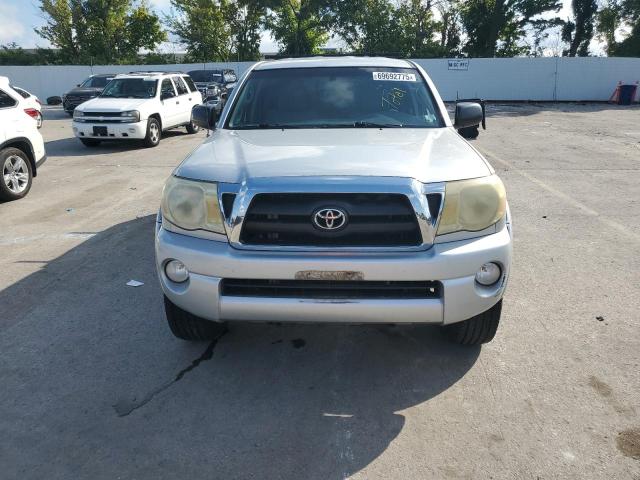 5TEJU62N98Z515370 - 2008 TOYOTA TACOMA DOUBLE CAB PRERUNNER SILVER photo 5