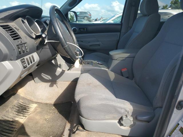 5TEJU62N98Z515370 - 2008 TOYOTA TACOMA DOUBLE CAB PRERUNNER SILVER photo 7