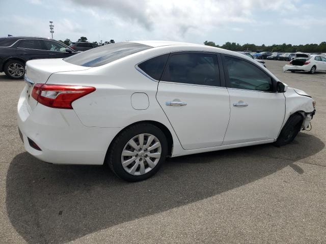 3N1AB7AP2KY374298 - 2019 NISSAN SENTRA S WHITE photo 3