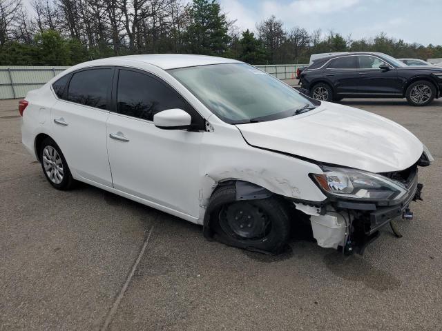 3N1AB7AP2KY374298 - 2019 NISSAN SENTRA S WHITE photo 4
