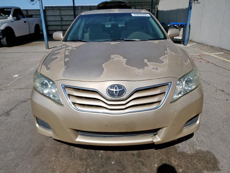 4T1BF3EK7BU726626 - 2011 TOYOTA CAMRY BASE Золотий фото 5