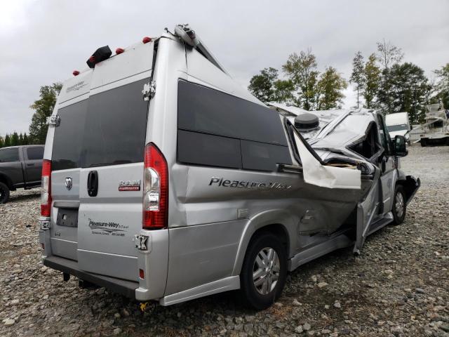 3C6URVJG1KE528194 - 2019 RAM PROMASTER 3500 HIGH 银色 照片 4