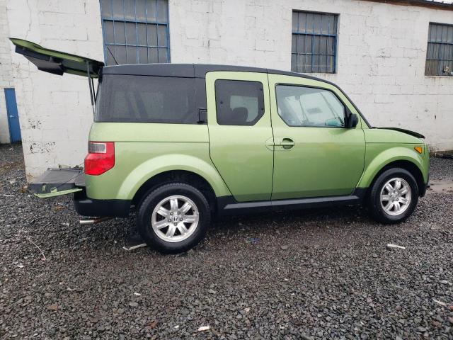 5J6YH287X6L015471 - 2006 HONDA ELEMENT EX GREEN photo 3