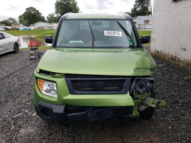 5J6YH287X6L015471 - 2006 HONDA ELEMENT EX GREEN photo 5