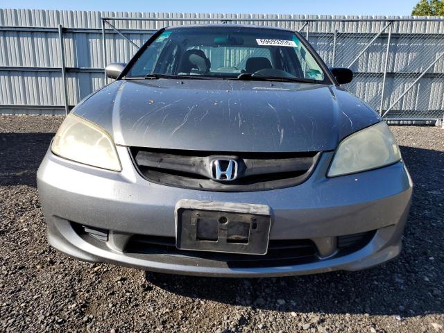 2HGES26775H610823 - 2005 HONDA CIVIC EX Argent photo 5