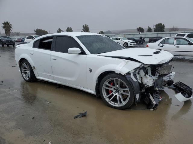 2C3CDXL97LH222186 - 2020 DODGE CHARGER SRT HELLCAT WHITE photo 4