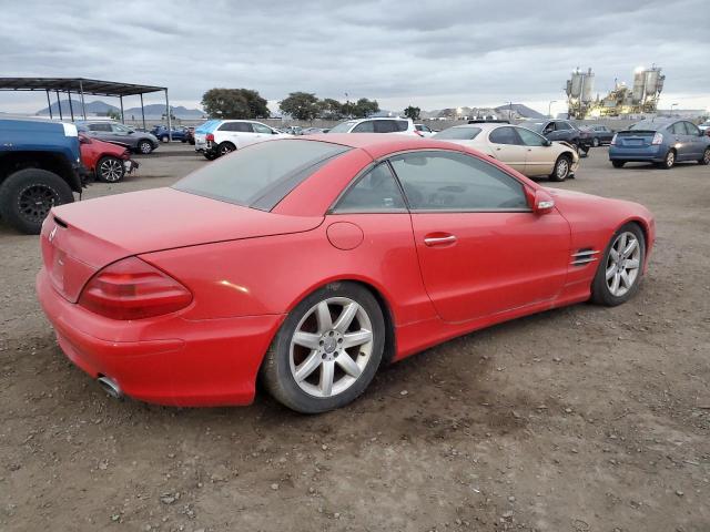 WDBSK75F13F032822 - 2003 MERCEDES-BENZ SL 500R RED photo 3