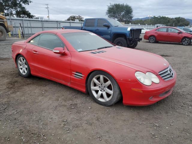 WDBSK75F13F032822 - 2003 MERCEDES-BENZ SL 500R RED photo 4