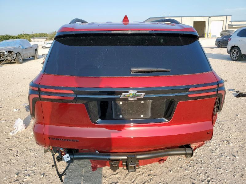 1GNERGKS0RJ197768 - 2024 CHEVROLET TRAVERSE LT RED photo 6
