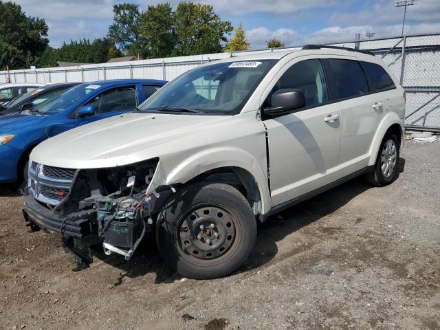 3C4PDCABXHT522153 - 2017 DODGE JOURNEY SE WHITE photo 1