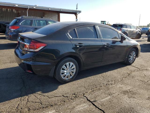 19XFB2F58EE037931 - 2014 HONDA CIVIC LX BLACK photo 3