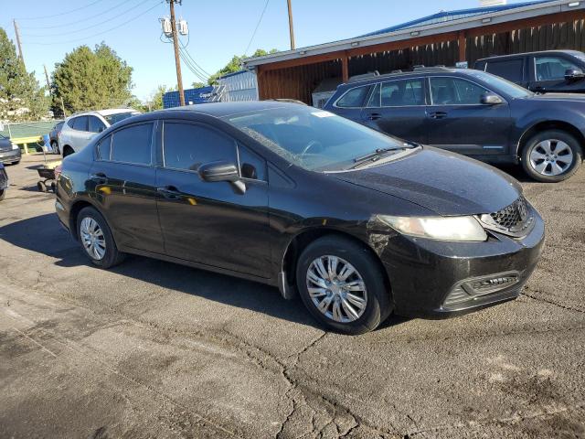 19XFB2F58EE037931 - 2014 HONDA CIVIC LX BLACK photo 4