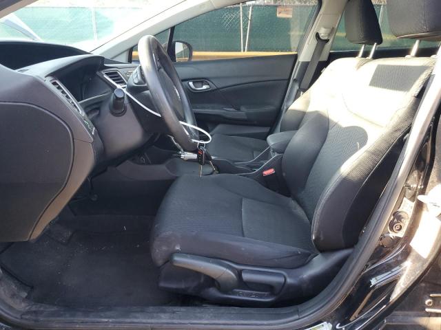 19XFB2F58EE037931 - 2014 HONDA CIVIC LX BLACK photo 7