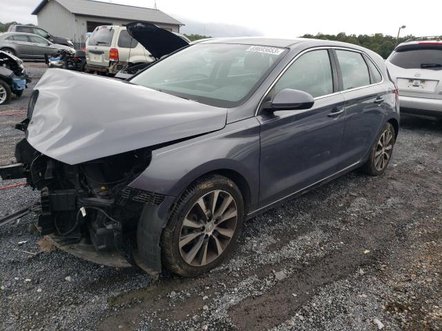 KMHH35LE9JU009882 - 2018 HYUNDAI ELANTRA GT BLUE photo 1