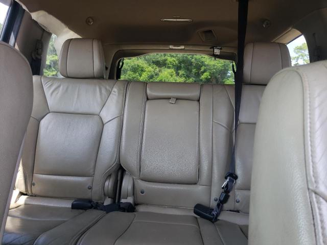 5FNYF4H50DB004789 - 2013 HONDA PILOT EXL ნაცრისფერი ფოტო 10