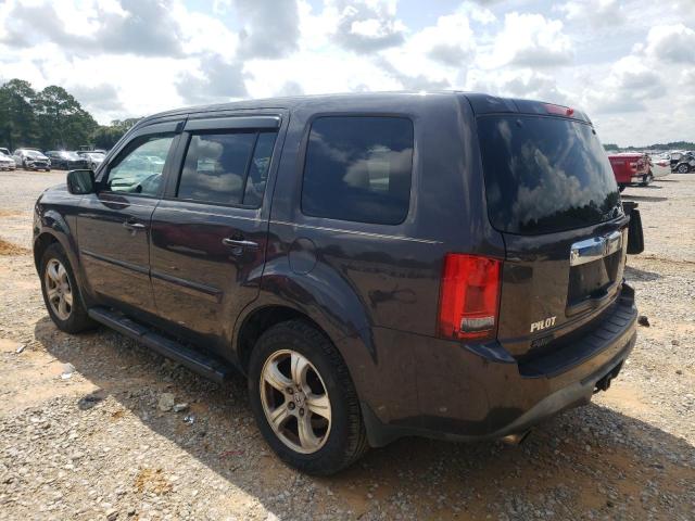 5FNYF4H50DB004789 - 2013 HONDA PILOT EXL ნაცრისფერი ფოტო 2
