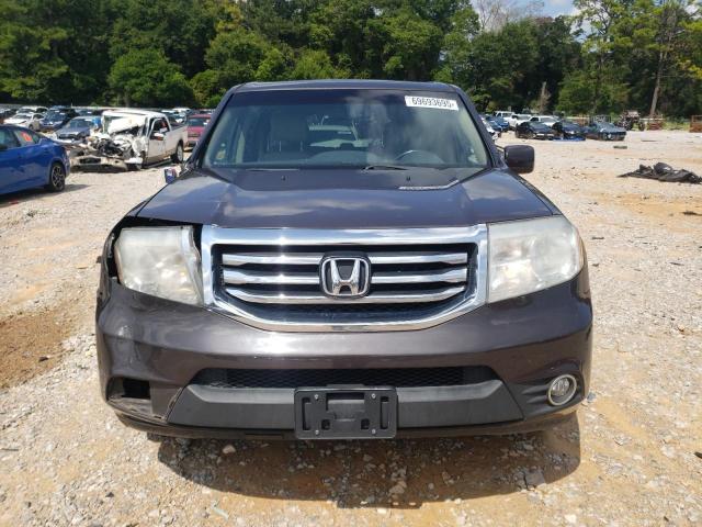 5FNYF4H50DB004789 - 2013 HONDA PILOT EXL ნაცრისფერი ფოტო 5