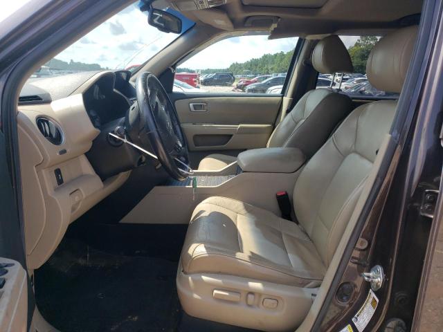 5FNYF4H50DB004789 - 2013 HONDA PILOT EXL ნაცრისფერი ფოტო 7