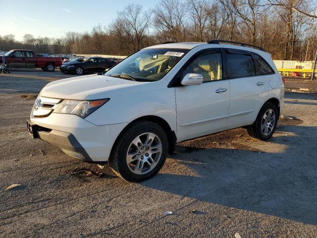 2HNYD28228H528021 - 2008 ACURA MDX WHITE photo 1