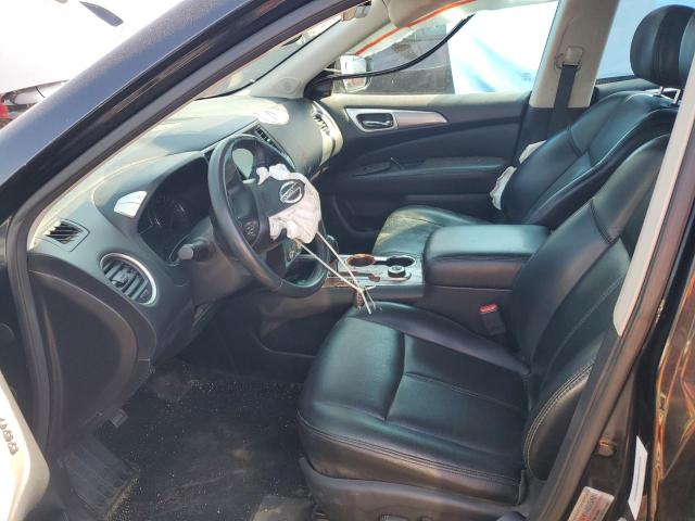 5N1DR2MM4HC601384 - 2017 NISSAN PATHFINDER S BLACK photo 7