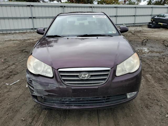 KMHDU46DX9U751230 - 2009 HYUNDAI ELANTRA GLS PURPLE photo 5