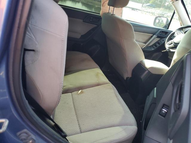 JF2SJAGC6JH537651 - 2018 SUBARU FORESTER 2.5I PREMIUM BLUE photo 10